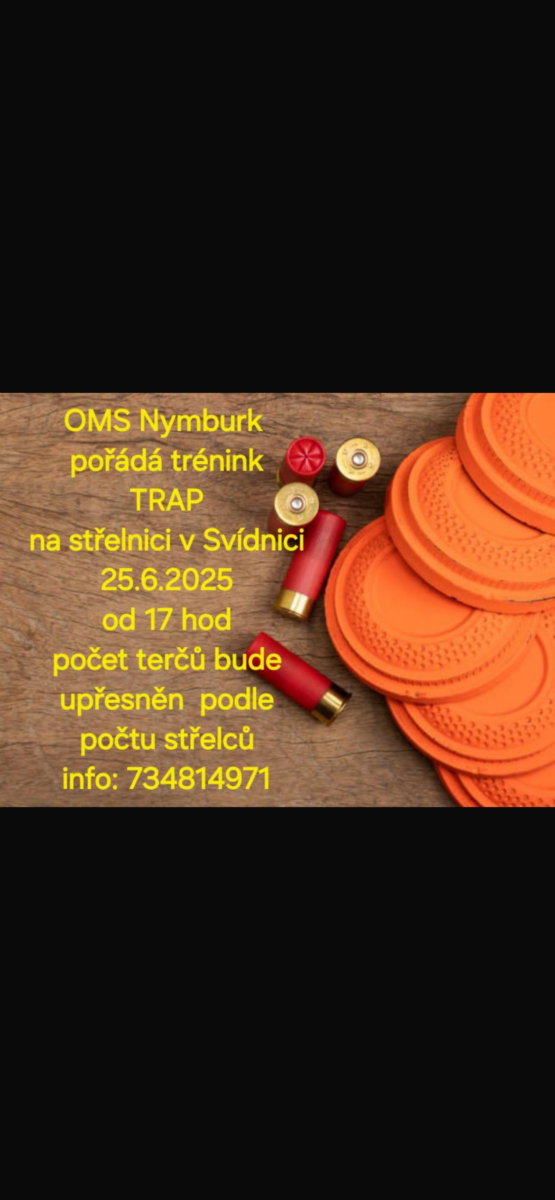 Pozvánka na TRAP trénink