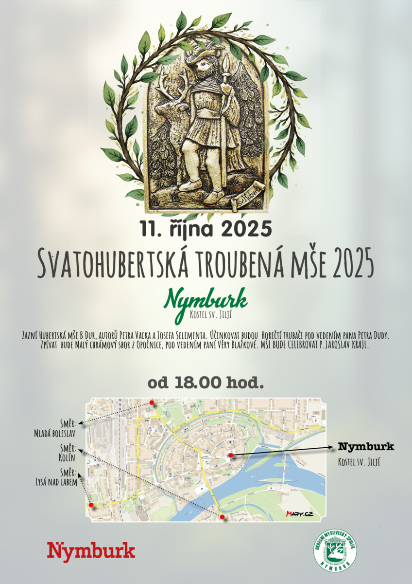 SVATOHUBERTSKÁ TROUBENÁ MŠE 11. ŘÍJNA