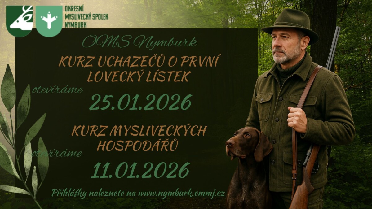 Kurz myslivosti a myslivecký hospodář